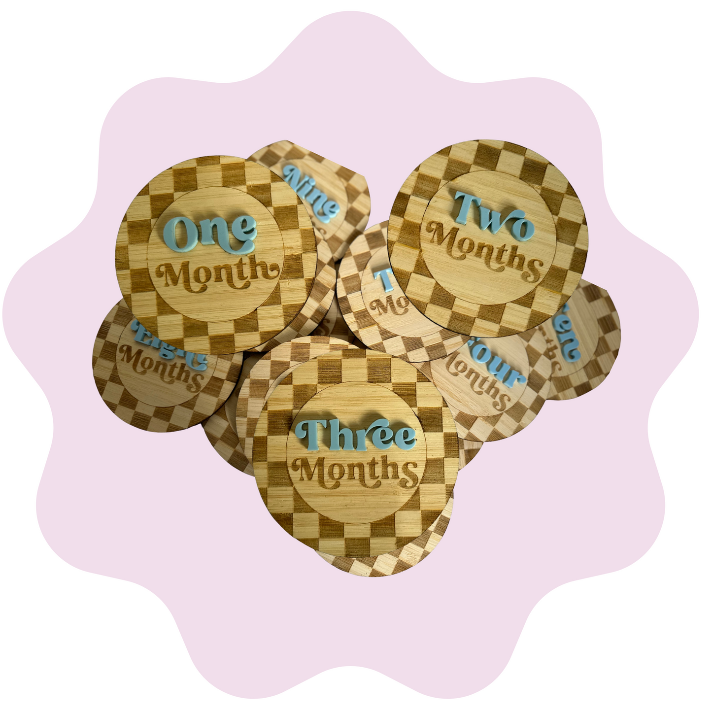 Bamboo Baby Milestone Discs