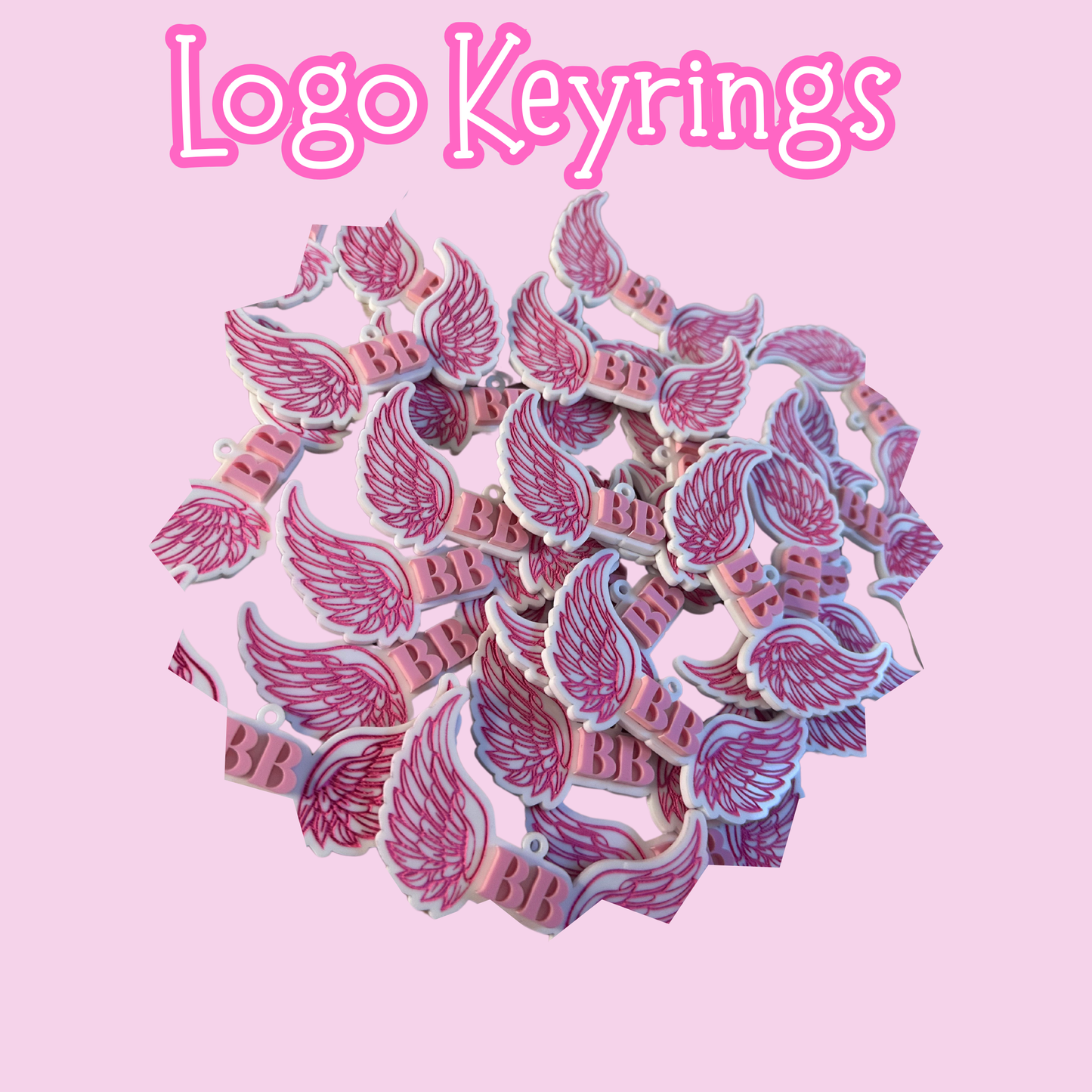 Business logo keyring